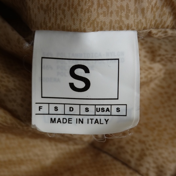 Faux Fur Cotton Blend Jacket Size S Italy designer Cappopera - Picture 12 of 15